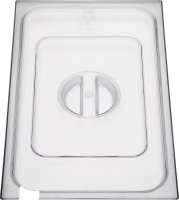 GN-Deckel mit Löffelausschnitt Polycarbonat für 1/6