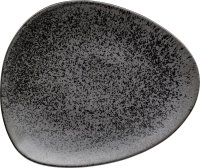 Porzellanserie „Ebony" Teller flach 30,6x26cm