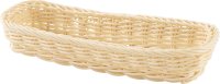Korb Besteck rechteckig 27x11x4,5cm beige