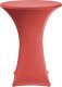 Stehtischbezug Ø 70 cm weiß (8)