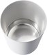 Sicherheitspapierkorb mit Aluminium-Einsatz lichtgrau ()