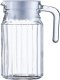Krug "Quadro" mit Deckel 0,5 L ()