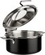 Chafing Dish rund, schwarz (2)