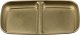Schale 2 Felder, gold