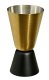 Rooftop schwarz-gold Cocktail-Doppelmaß ()