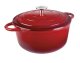 Kasserole mit Deckel rund, 4l rot ()