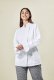 Kochjacke Damen, Druckknöpfe, langarm Größe S (3)