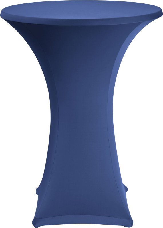 Stehtischbezug Ø 70 cm weiß (6)