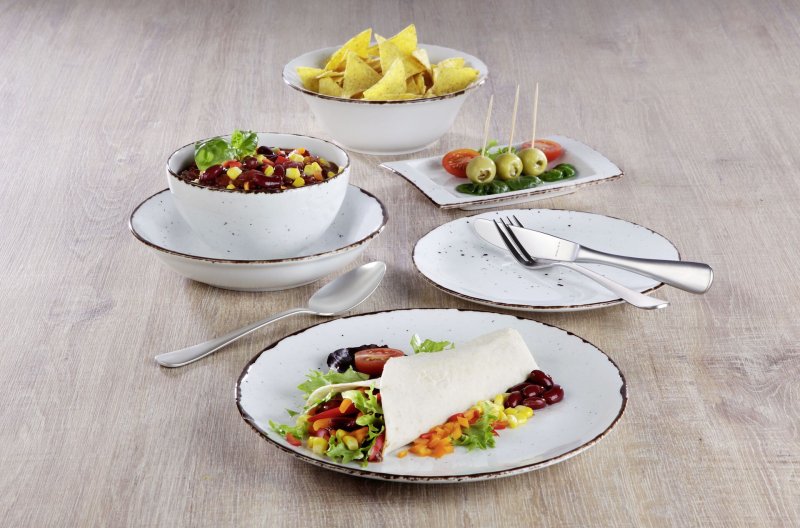 Porzellanserie "Granja" weiß Schale, 14 cm (4)