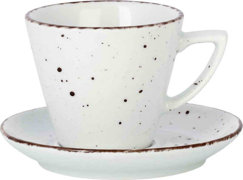 Porzellanserie "Granja" weiß Tasse untere Kaffee/Cappuccino (2)