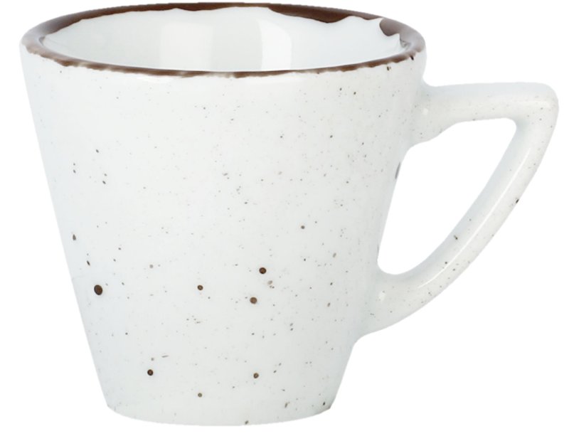 Porzellanserie "Granja" weiß Tasse obere Kaffee/Cappuccino (1)