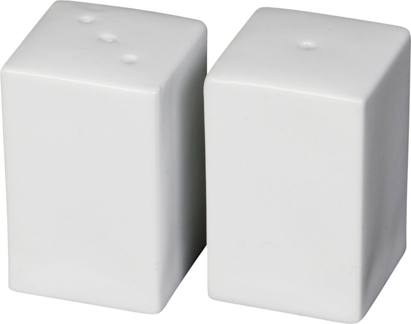 Salz- & Pfefferstreuer-Set "Quader" (1)
