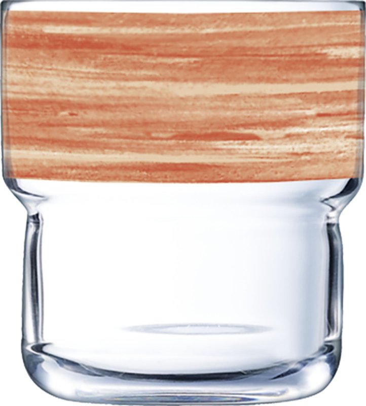 Glasserie "Brush" 220ml Orange 220ml (1)