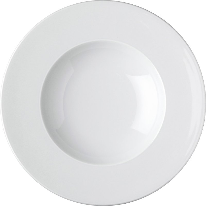 Hotelporzellan "Rotondo" Teller Fahne tief 21cm (1)