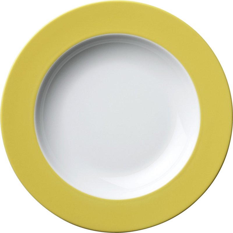 Teller tief Ø 22,5 cm gelb (1)