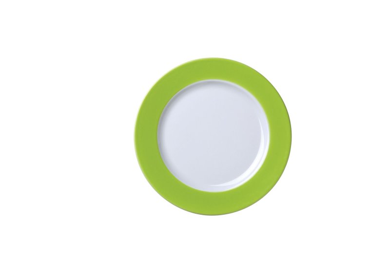 Teller flach 21,5cm limette (1)