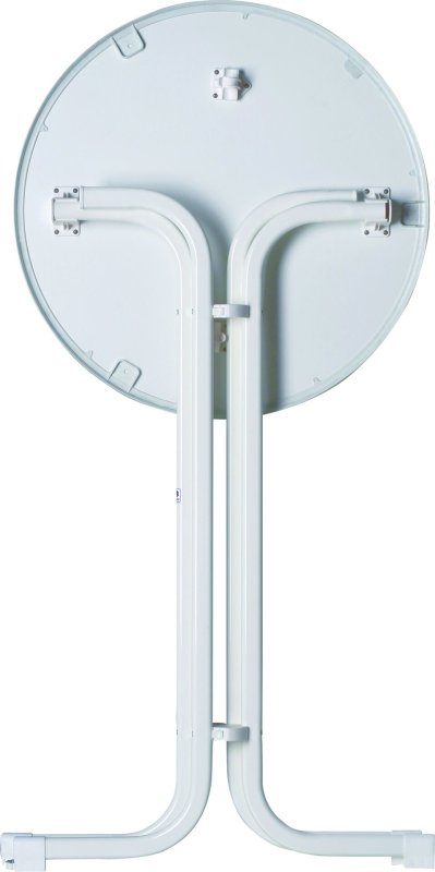 Stehtisch "Roma" 70cm weiß (2)