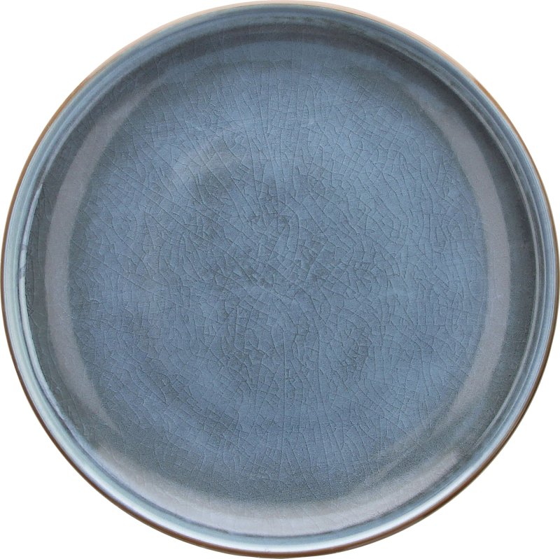 Porzellanserie "Terra" Teller flach Ø28,5 cm blau (1)