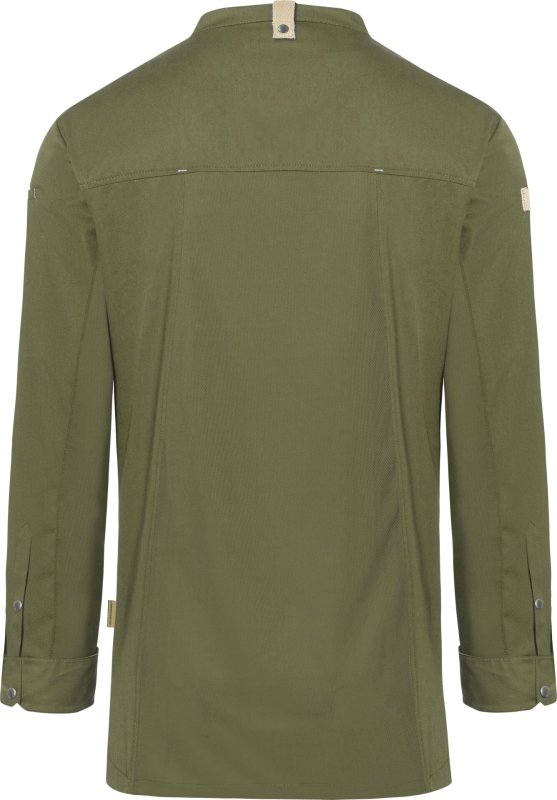 Kochjacke Herren "Green-Generation", moosgrün Größe 48 (3)