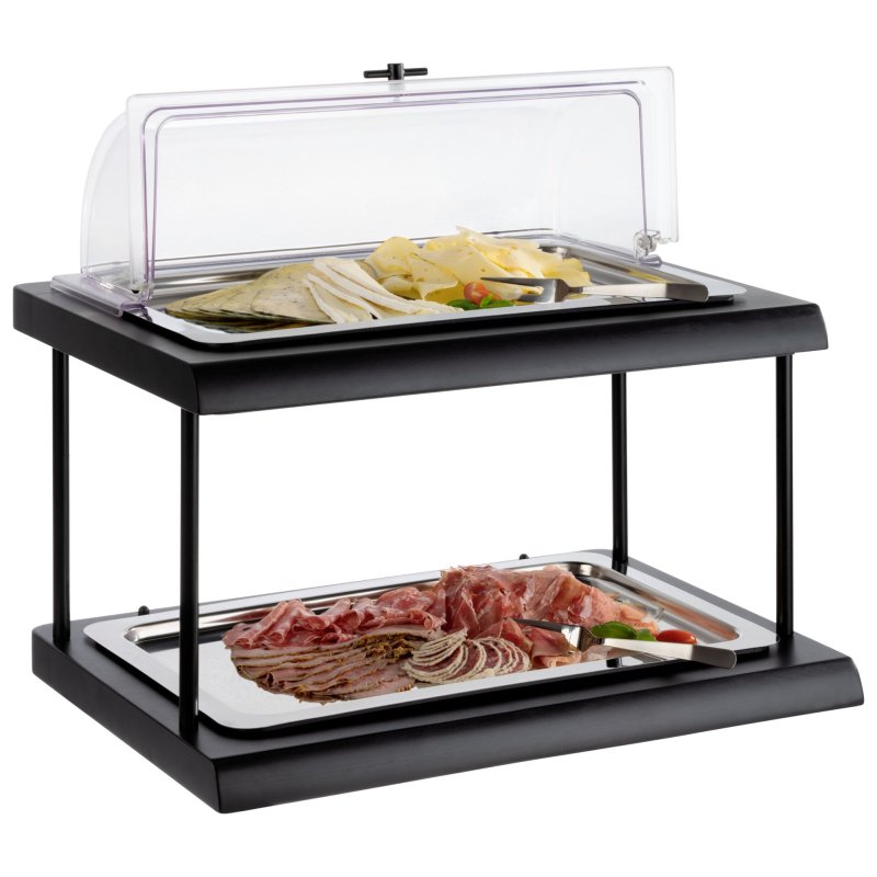 Buffetvitrine "Doppeldecker" 1/1 GN (2)