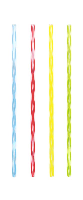Trinkhalme aus Hartplastik Cocktail (1)