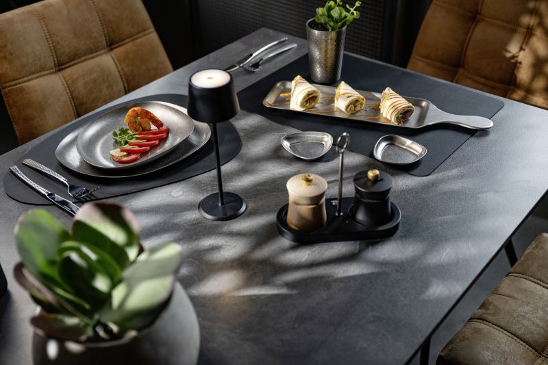 Platzset "Togo" schwarz (2)