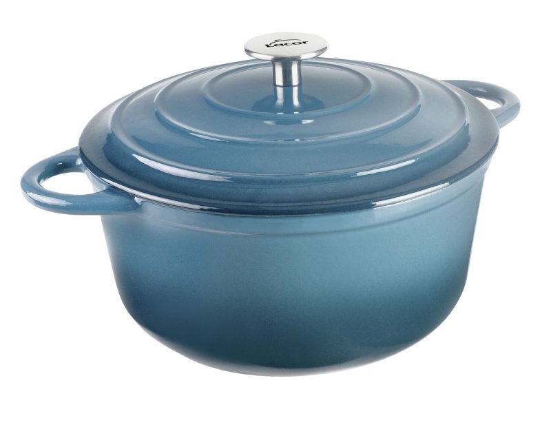Kasserole mit Deckel rund, 4l ocean (1)